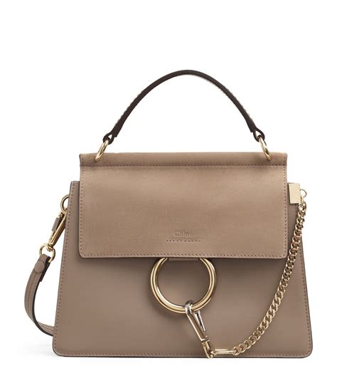 chloe faye small colors|Small Faye Leather & Suede Shoulder Bag .